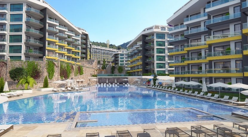 Alanya Kargıcakta Satılık Lüks Daireler 5