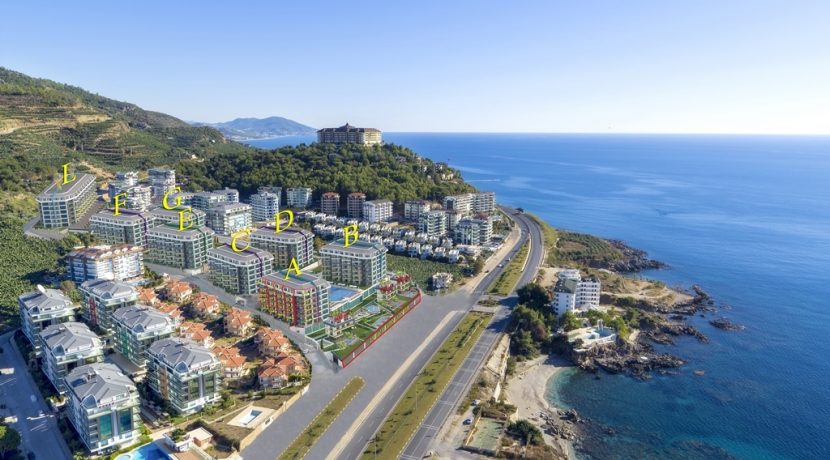 Alanya Kargıcakta Satılık Lüks Daireler 8