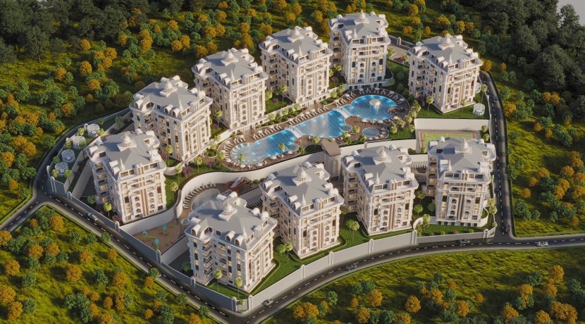 ALANYA ÇIPLAKLI'DA 1+1, 2+1, 3+1, 4+1 ve 5+1 DAİRELER, VATANDAŞLIĞA UYGUN. NEW PROJECT 8